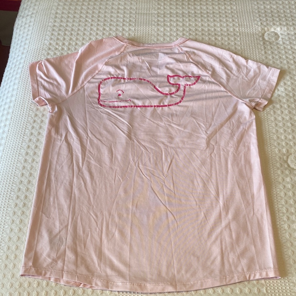 Vineyard Vines Performance Light Pink Short Sleeve Tee - Picture 4 of 8
